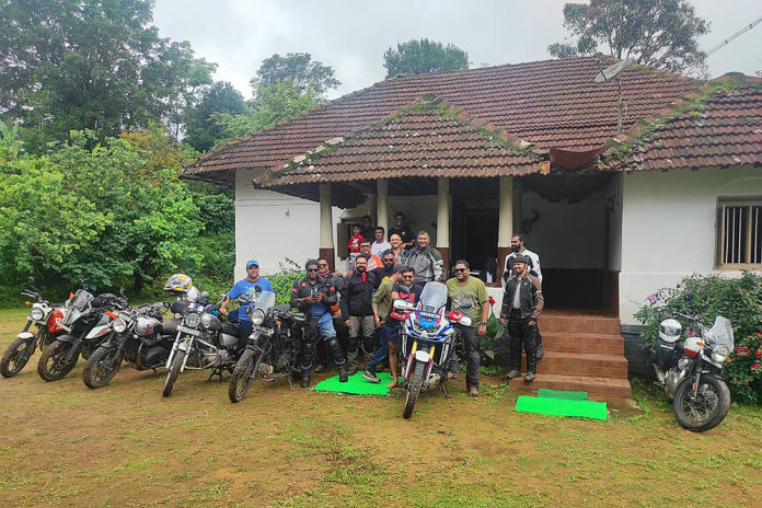 RMTC ride to Cloud Valley, Coorg.