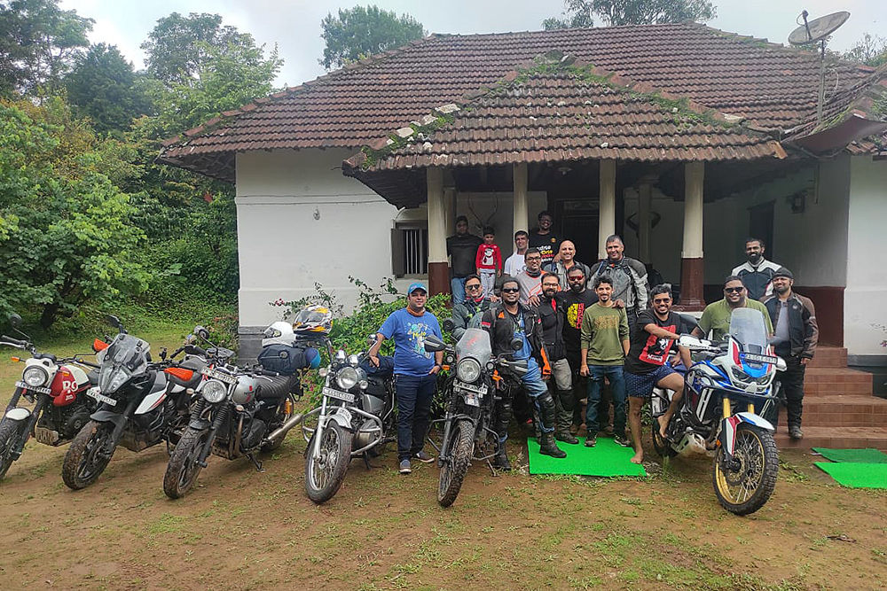 RMTC ride to Cloud Valley, Coorg.